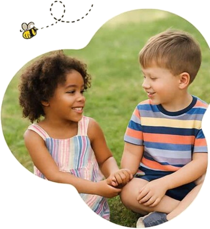 Happy Children at Buzzing Bees